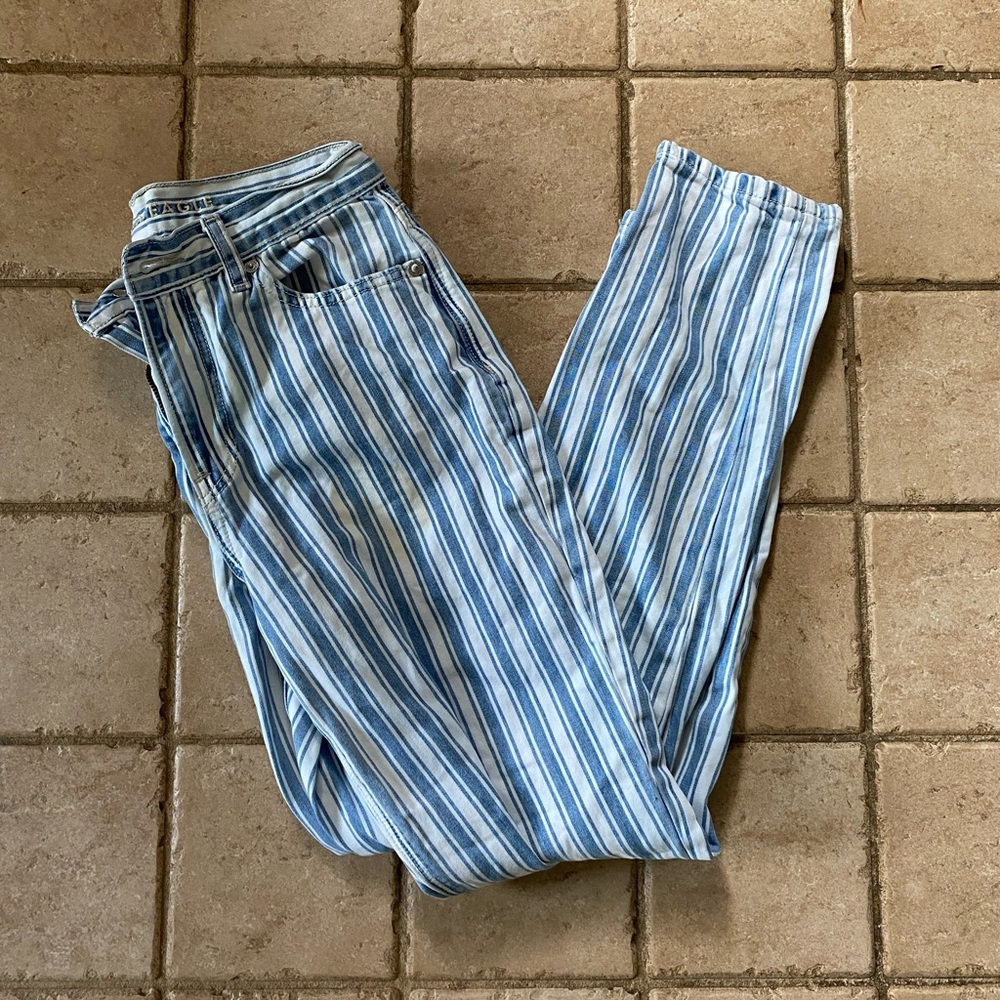 AE striped jeans
